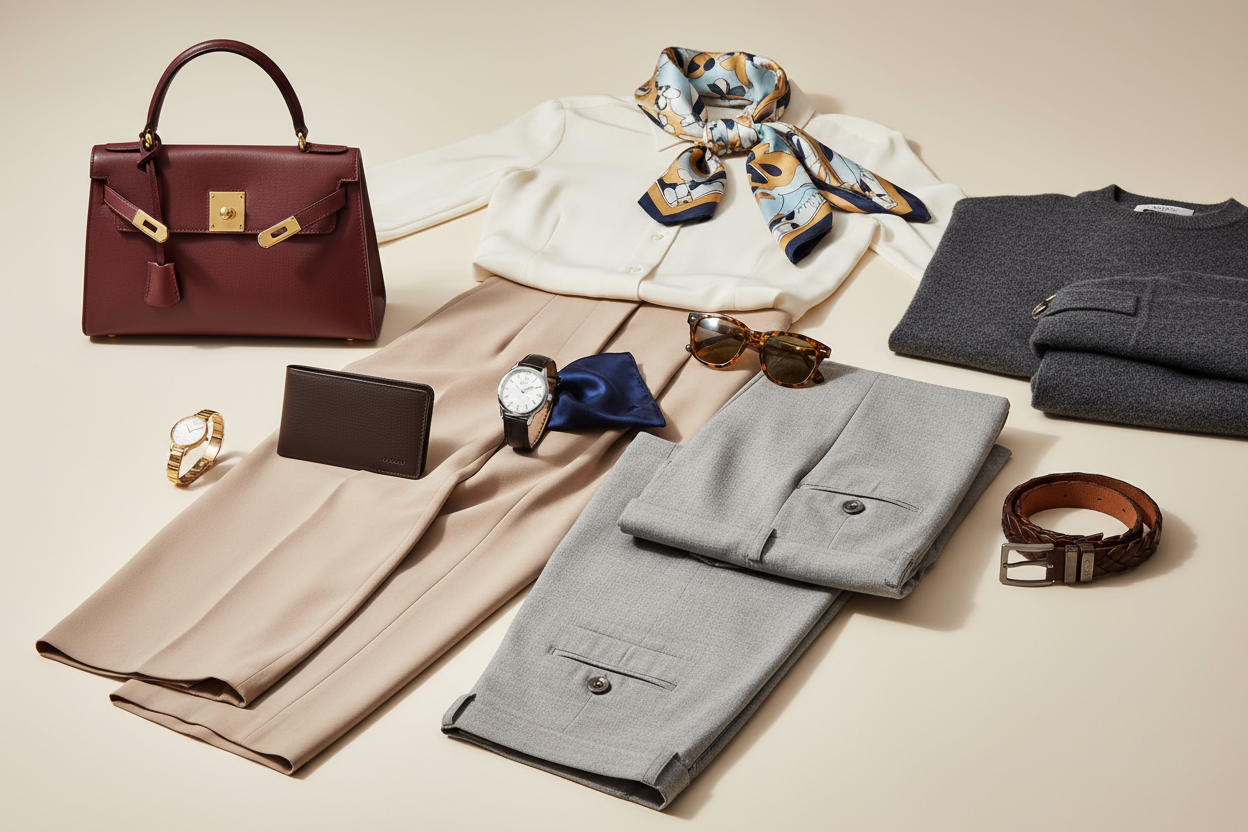 FRAUEN UND MÄNNER LUXUREY Accessories and clothing