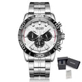 MEGIR Watches Business Mens Watches Top Brand Luxury Quartz Casual Wristwatch Date Clock Waterproof Wrist Watch Chronograph 2087-13